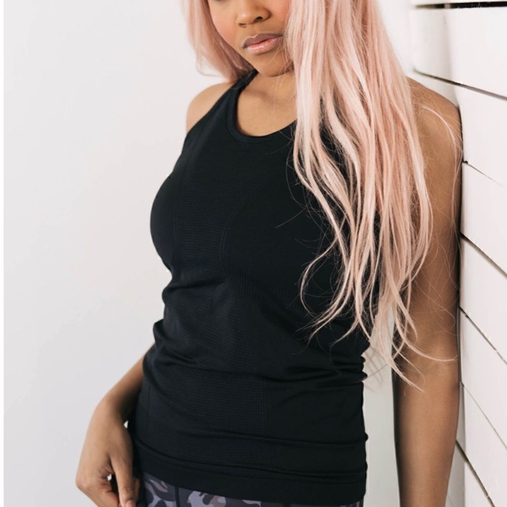 ZYIA Copper Charge Tank in Black